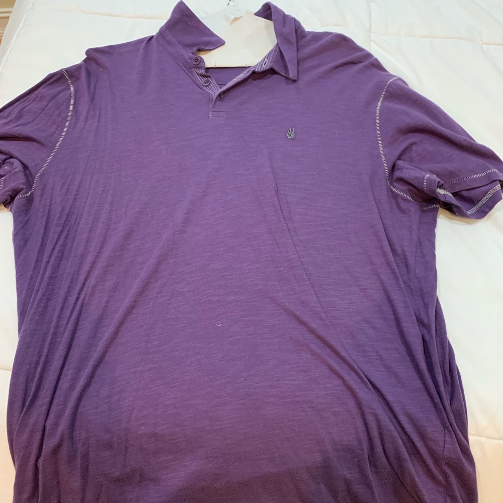 John Varvatos Peace Collard Shirt